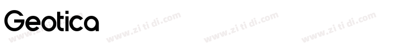 Geotica 2012字体转换
